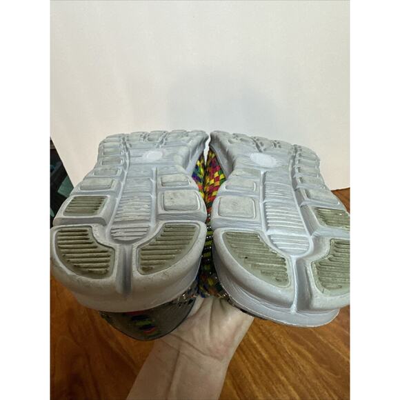 Corkys Joann Featherlite SlipOn Comfort Sneaker Rainbow Stretch Weave Women‎ 9 - Picture 14 of 16